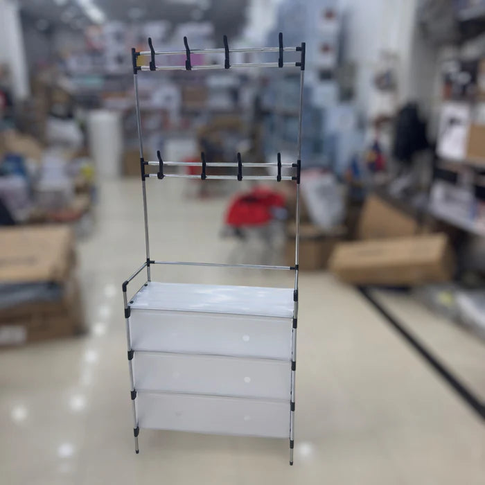 Multilayer Dustproof Storage Rack
