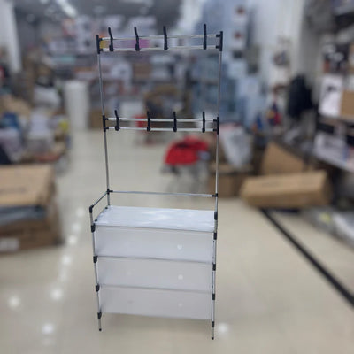 Multilayer Dustproof Storage Rack