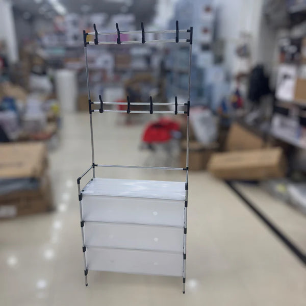 Multilayer Dustproof Storage Rack