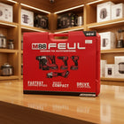 Milwaukee 4-in-1 Cordless Power Tool Combo Kit with Rotary Hammer, Drill Driver, Angle Grinder & Impact Wrench – 4 Batteries, Fast Charger & Carry Case