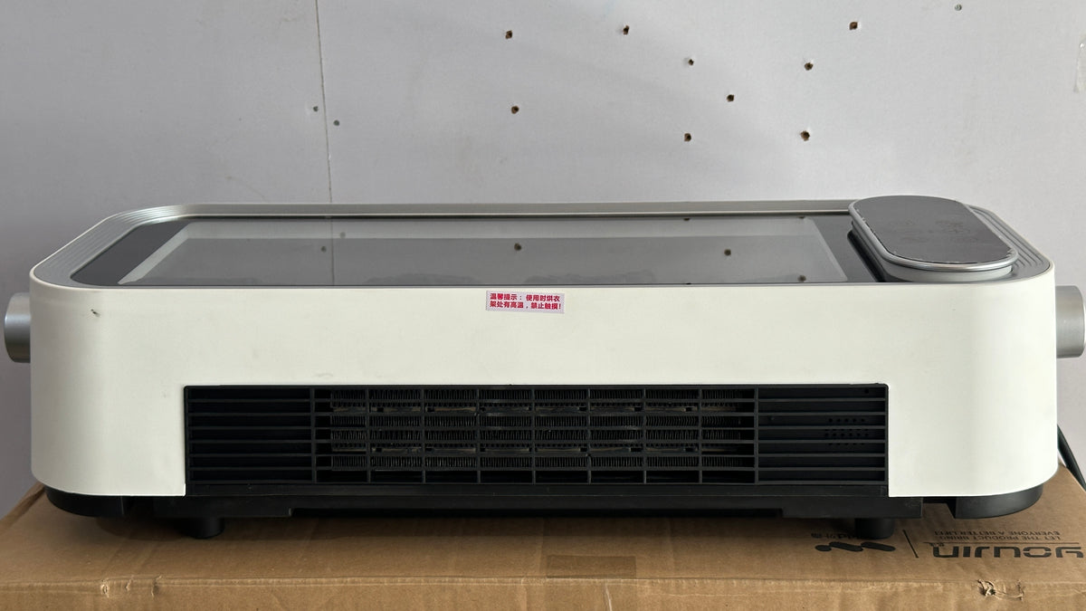 YAUJIN 2000W Wall-Mounted Electric Heater with 3D Flame Effect