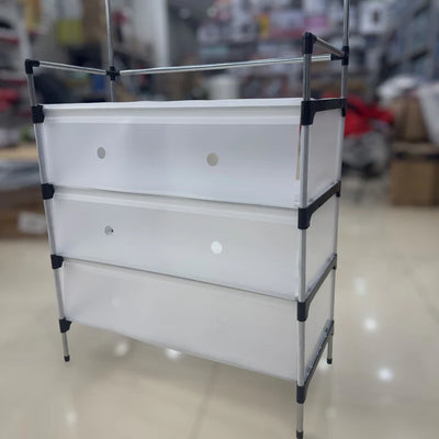 Multilayer Dustproof Storage Rack