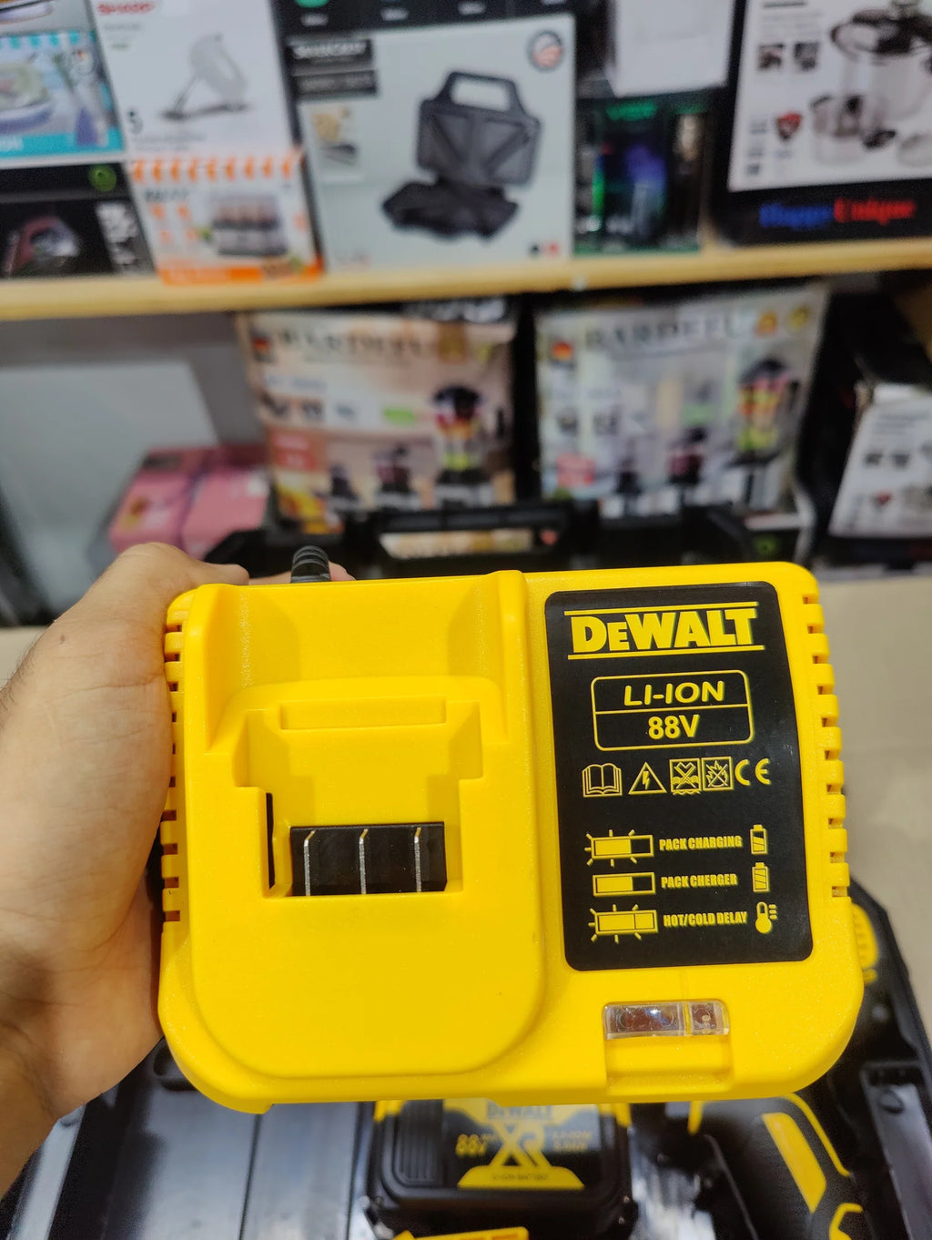 DeWALT 88V XP Li-Ion Drill Machine | 13mm Chuck | 25+1 Torque | 2x 5.0Ah Batteries | Hard Case