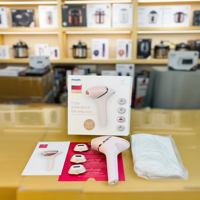 Philips Lumea 9900 Series IPL Hair Removal Device – Face, Body, Bikini & Underarm Attachments | 6-Month Warranty
