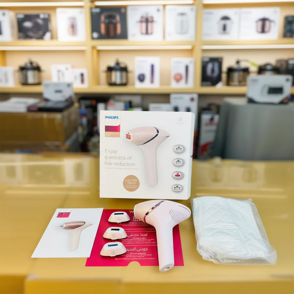 Philips Lumea 9900 Series IPL Hair Removal Device – Face, Body, Bikini & Underarm Attachments | 6-Month Warranty