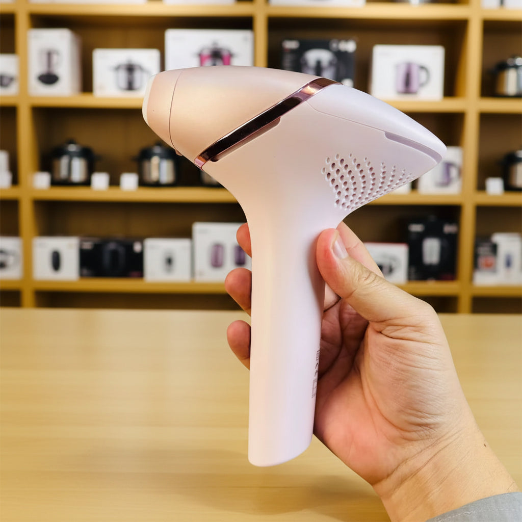 Philips Lumea 9900 Series IPL Hair Removal Device – Face, Body, Bikini & Underarm Attachments | 6-Month Warranty