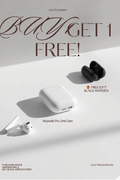 Premium Wireless Earbuds – Active Noise Cancellation | USB-C | 12-Month Warranty | FREE Bonus Earbuds