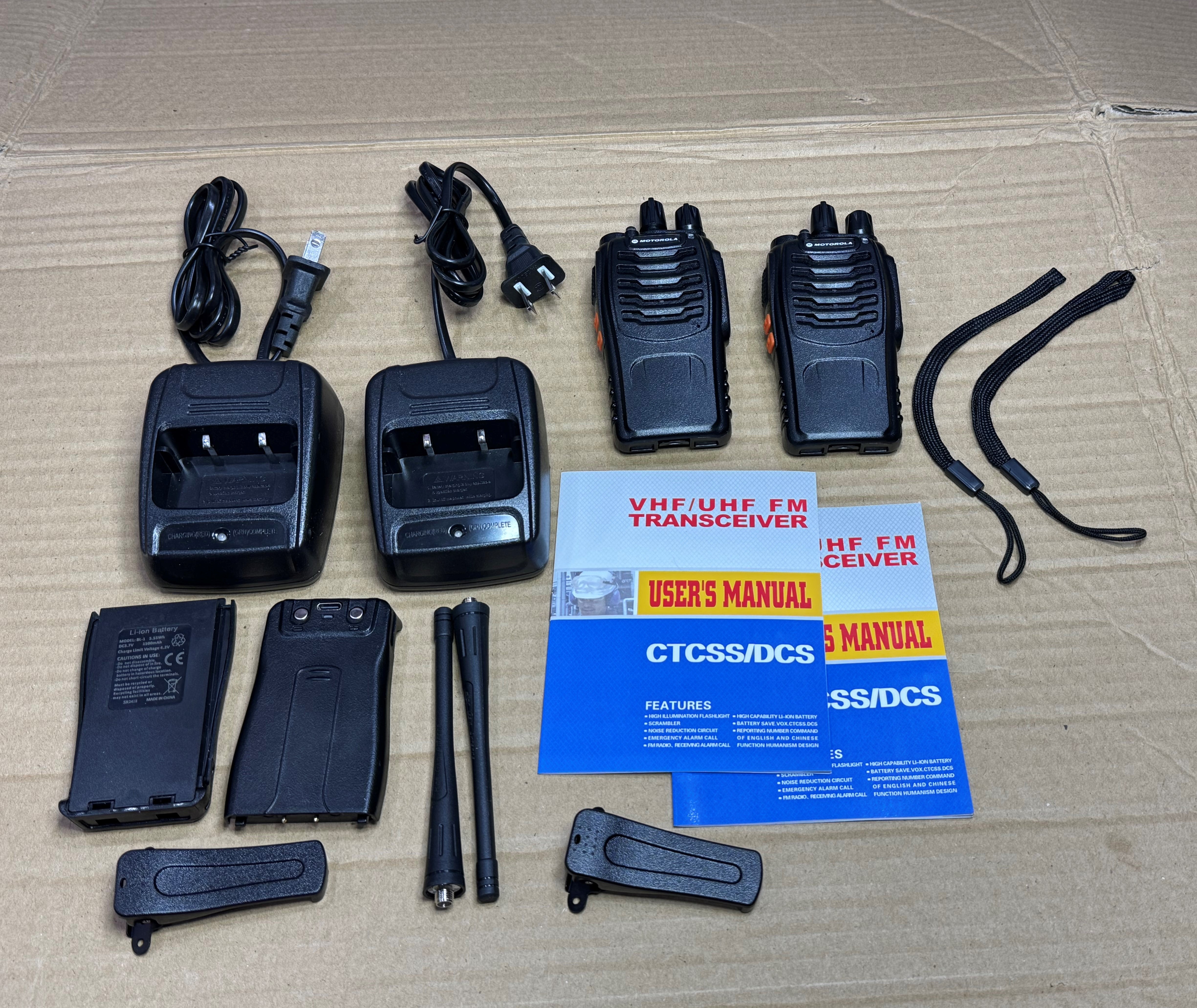 MOTOROLA MT-918 WALKIE TALKIE