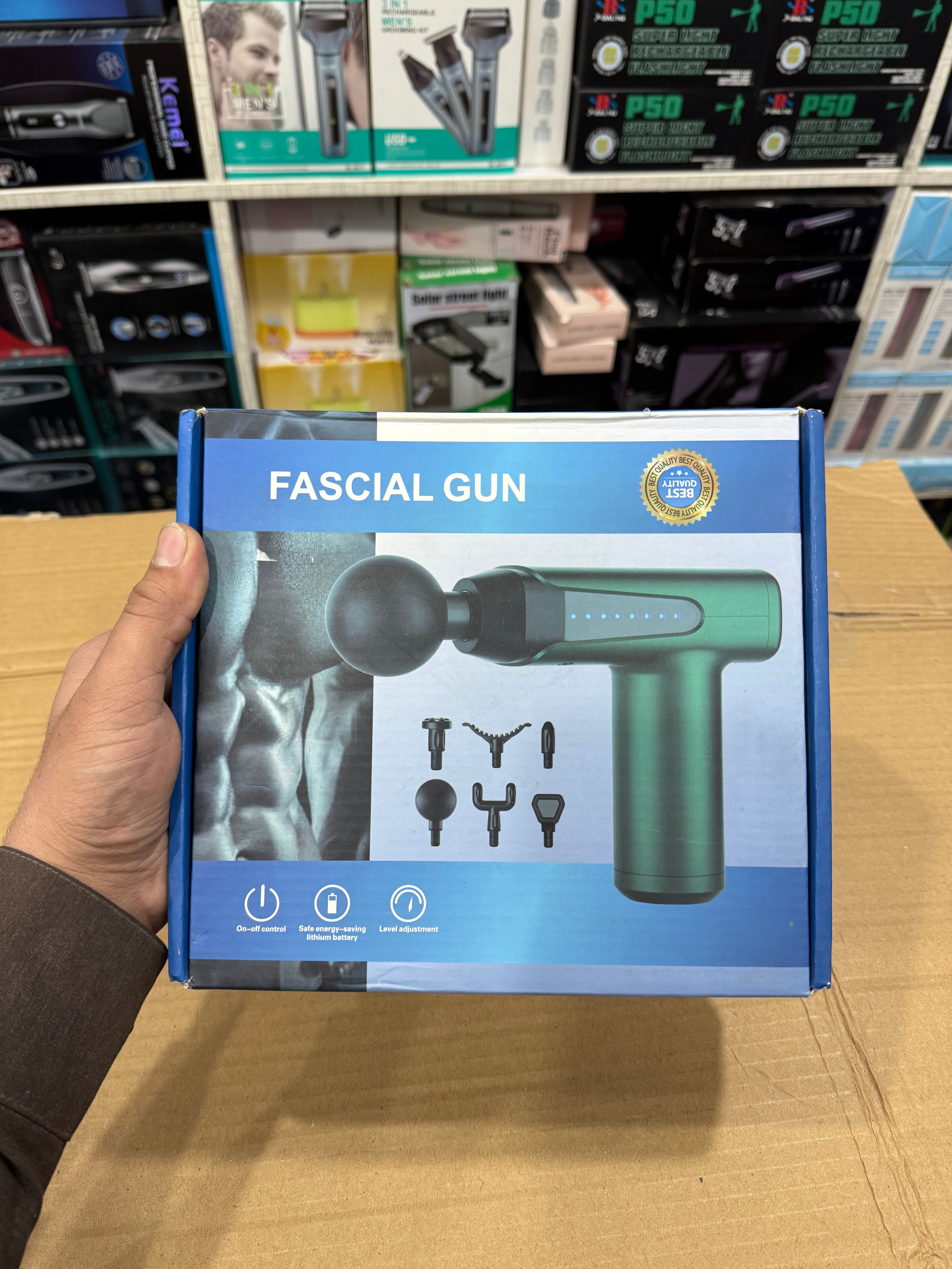 Fascial gun massager