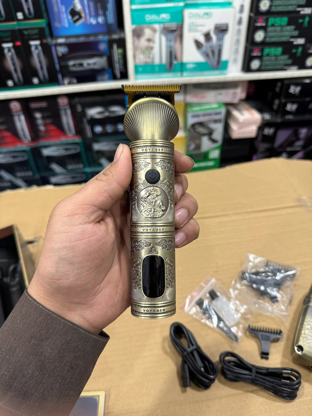 VGR Hair Trimmer Shaver Set Model No V-649