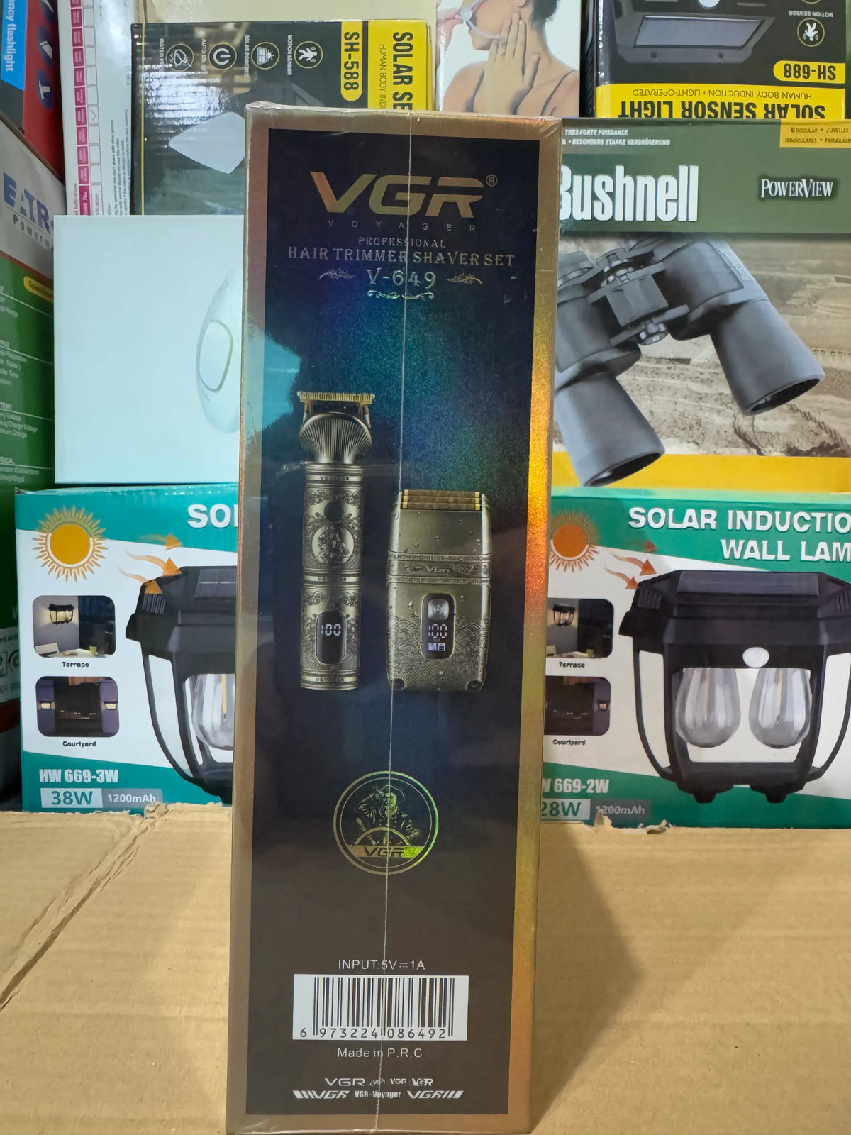 VGR Hair Trimmer Shaver Set Model No V-649