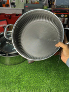 UCC Life Tri-Ply Stainless Steel 11-Piece Cookware Set | Honeycomb Non-Stick