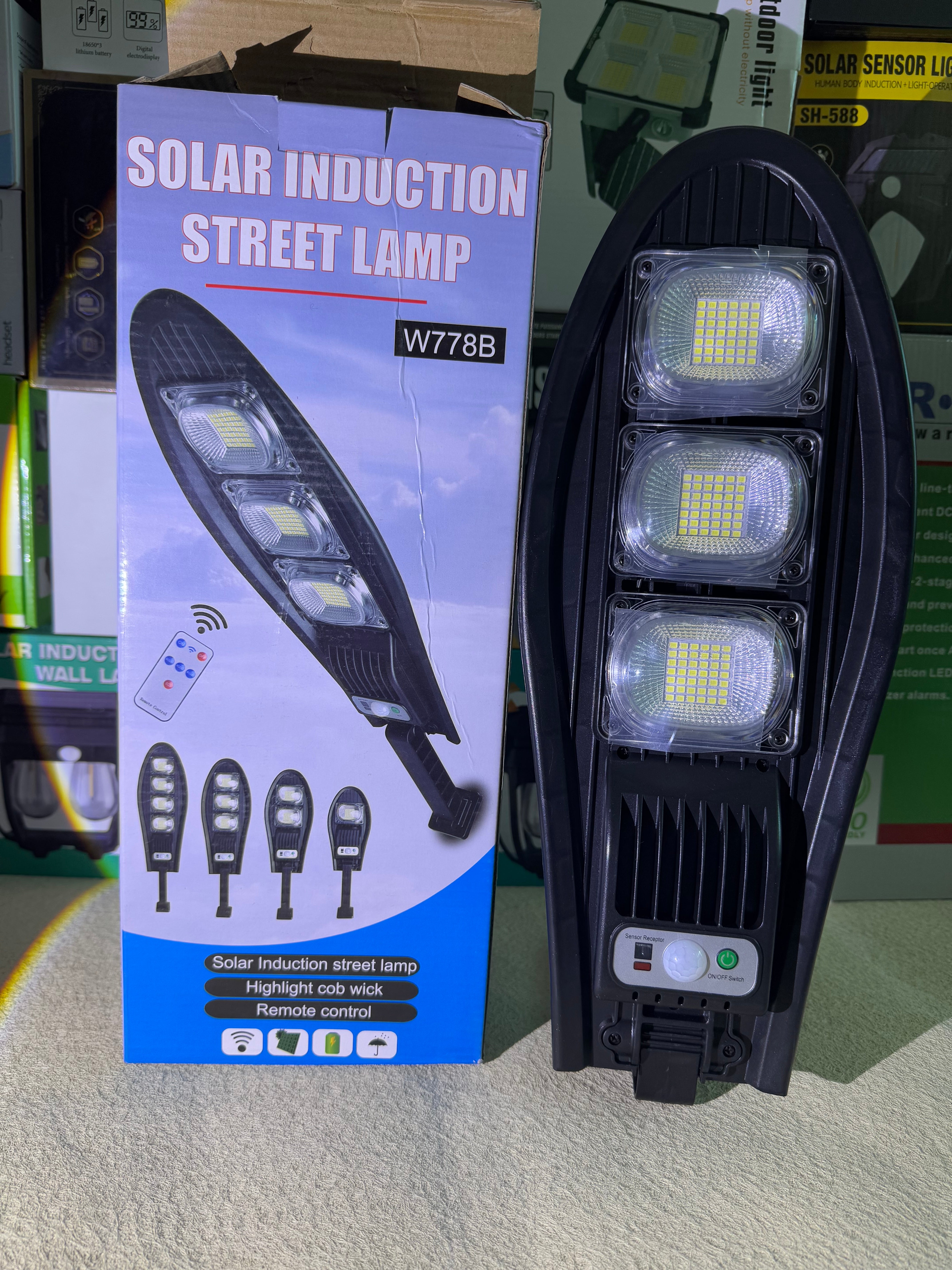 Solar Induction street lamp ( w 778B )