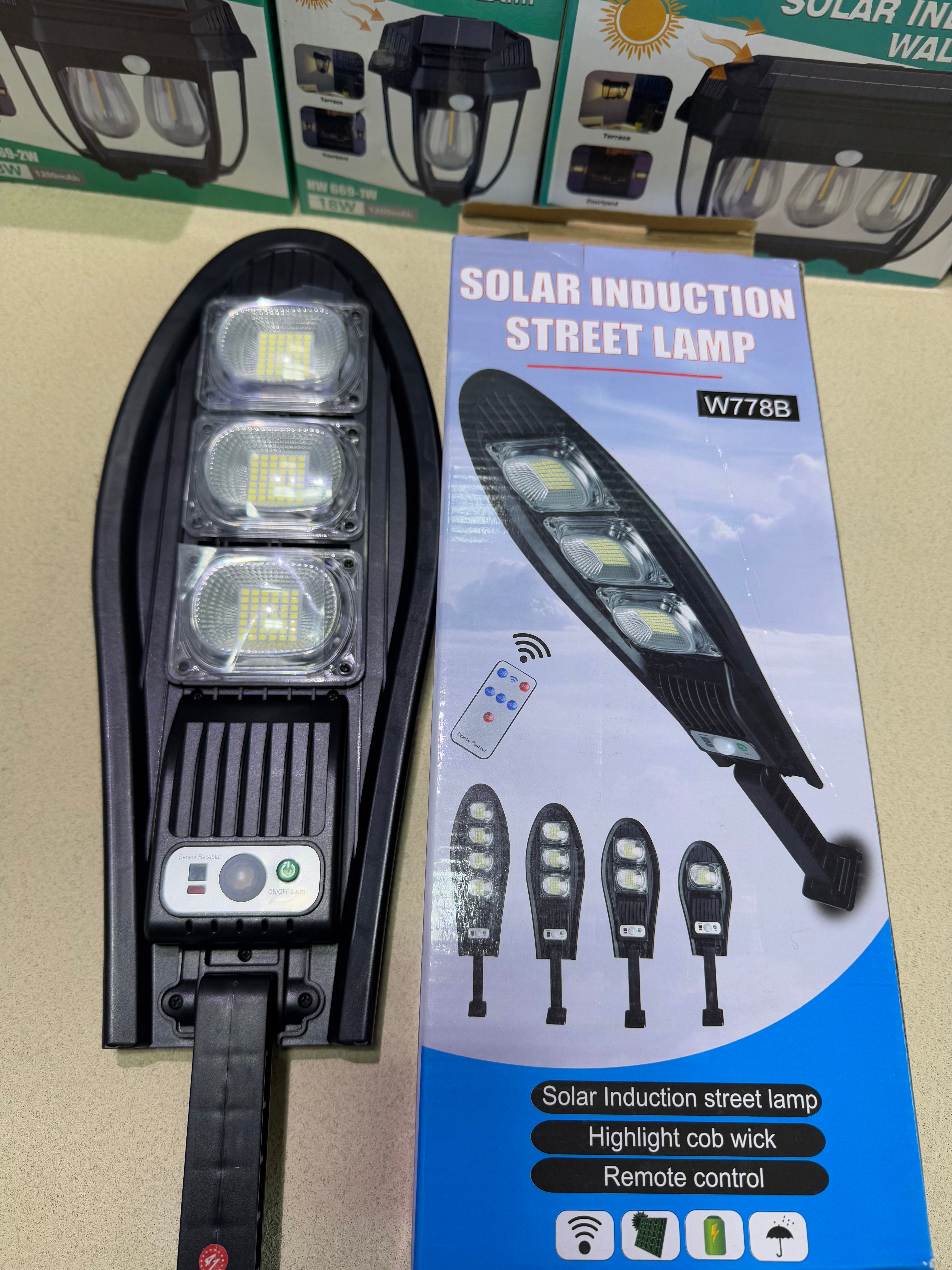 Solar Induction street lamp ( w 778B )