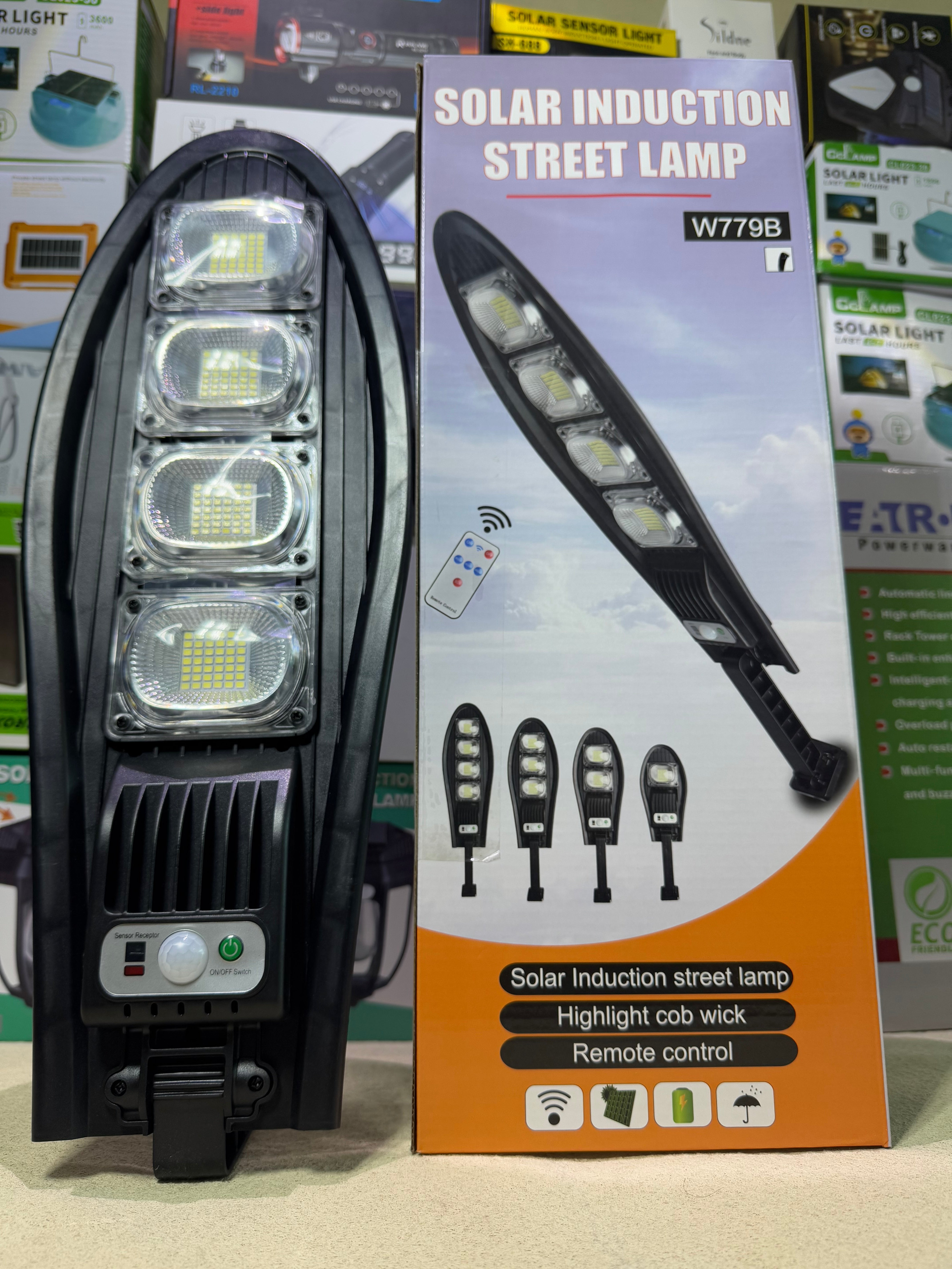 Solar Induction Street Lamp ( W779B)