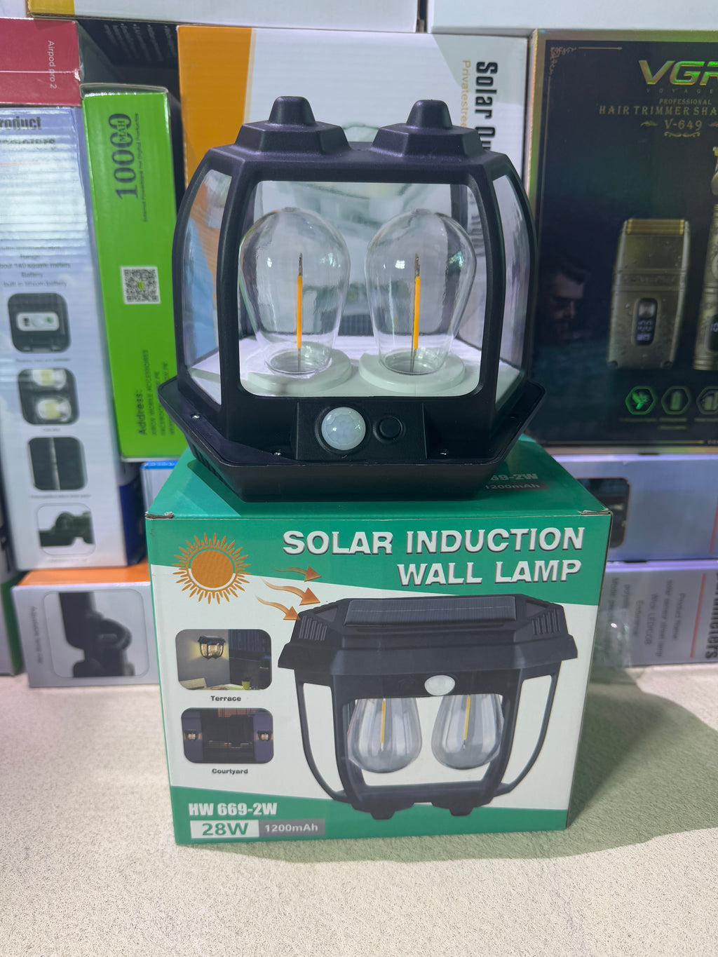 Solar Induction wall lamp HW ( 669)- 2w