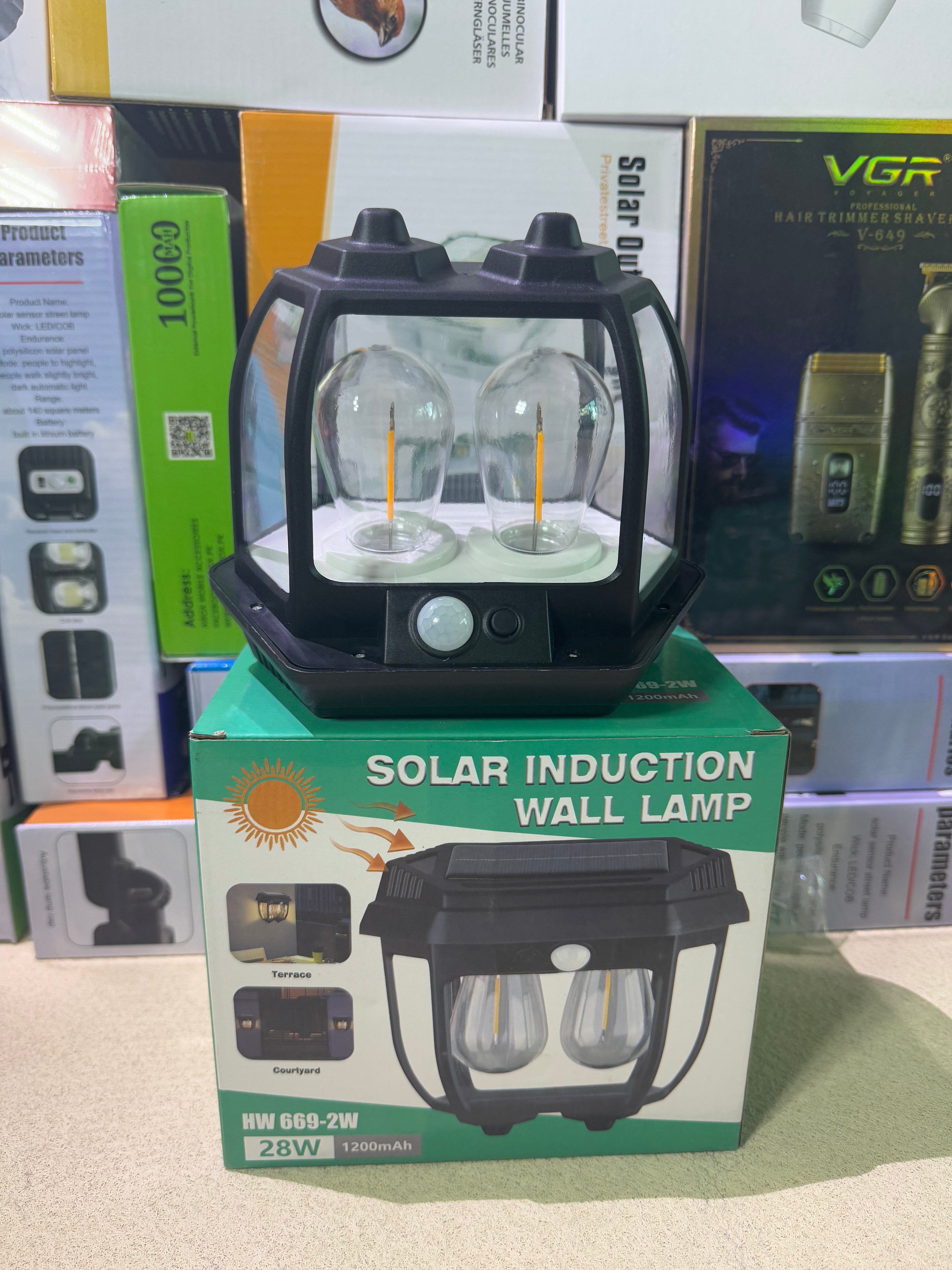 Solar Induction wall lamp HW ( 669)- 2w