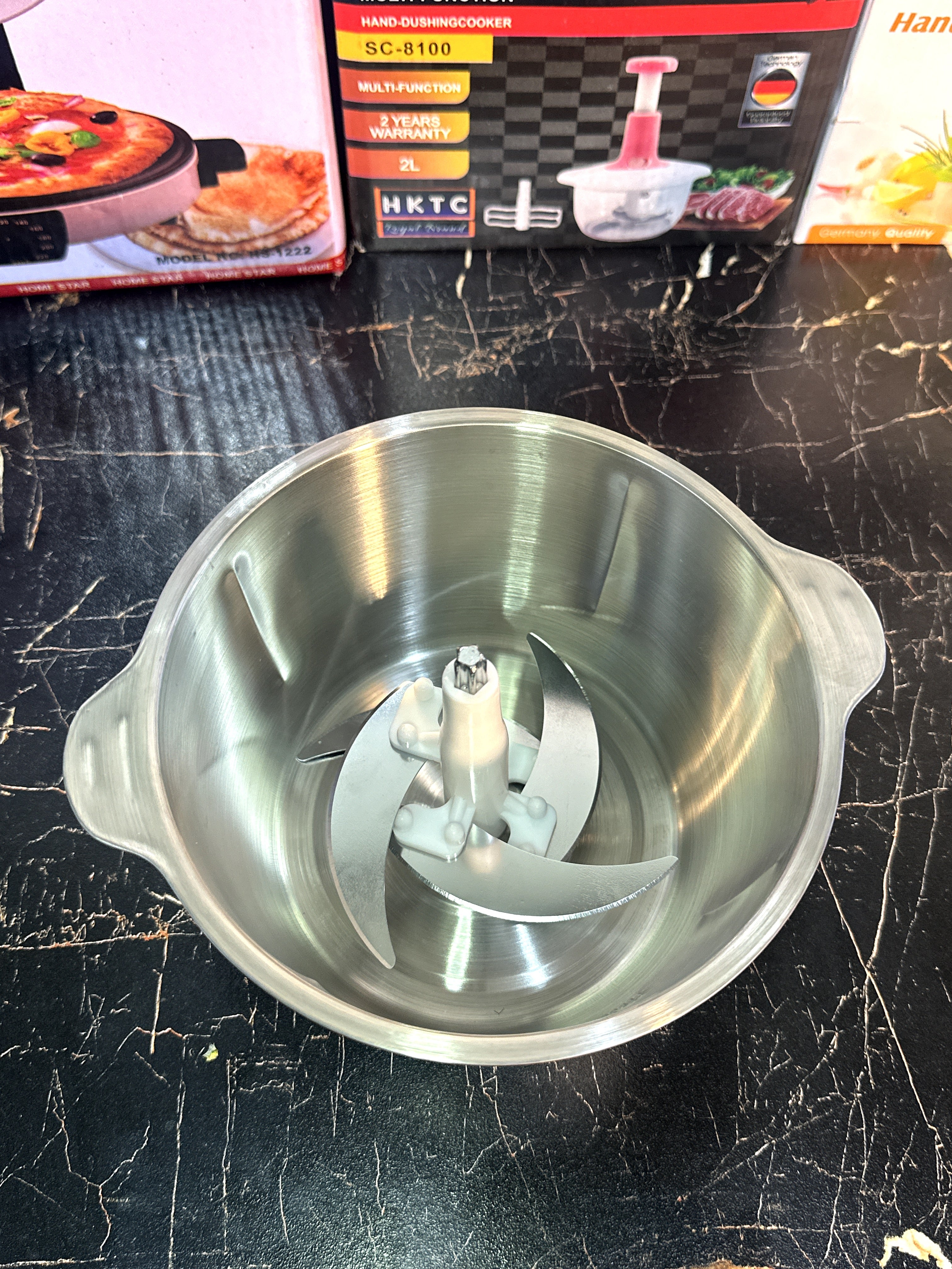 Multifunctional Hand Chopper - Manual Vegetable Cutter & Food Processor
