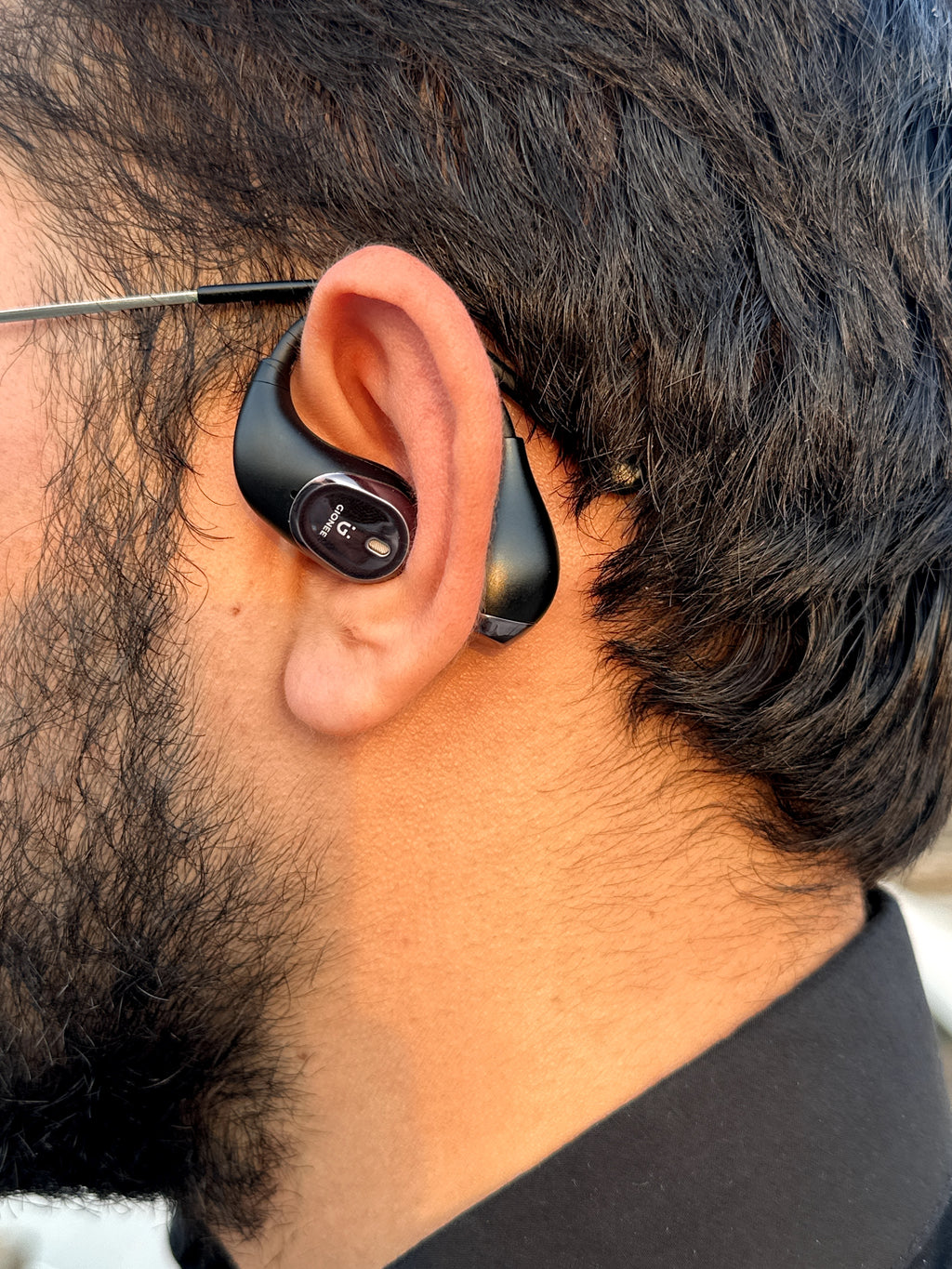 Gionee OWS Open-Ear Wireless Earbuds – Secure Ear Hook Bluetooth Earphones