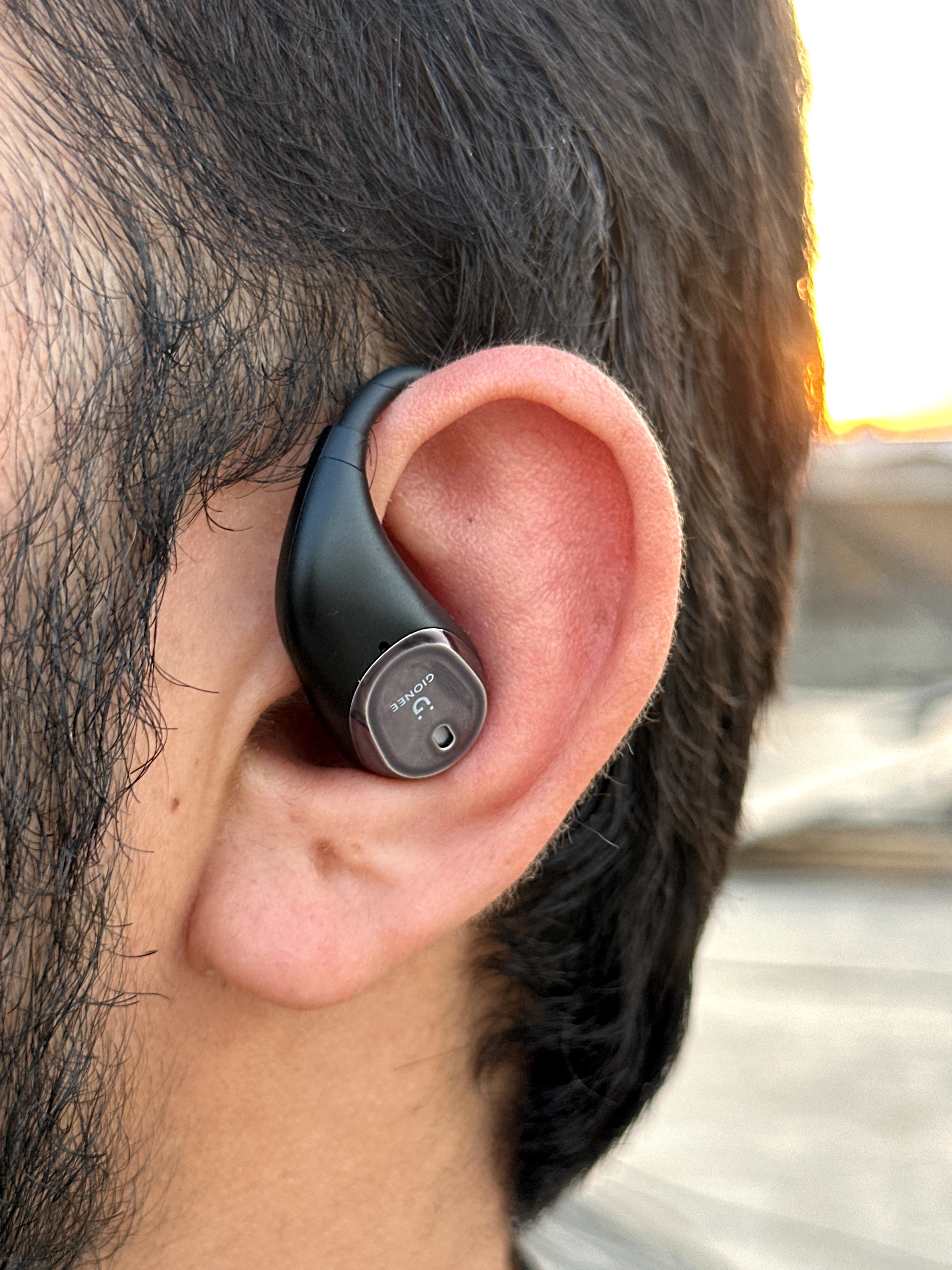 Gionee OWS Open-Ear Wireless Earbuds – Secure Ear Hook Bluetooth Earphones