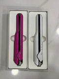 Cordless Rechargeable Hair Straightener SD-07 | 4000mAh | 320°F–400°F | Pink & White
