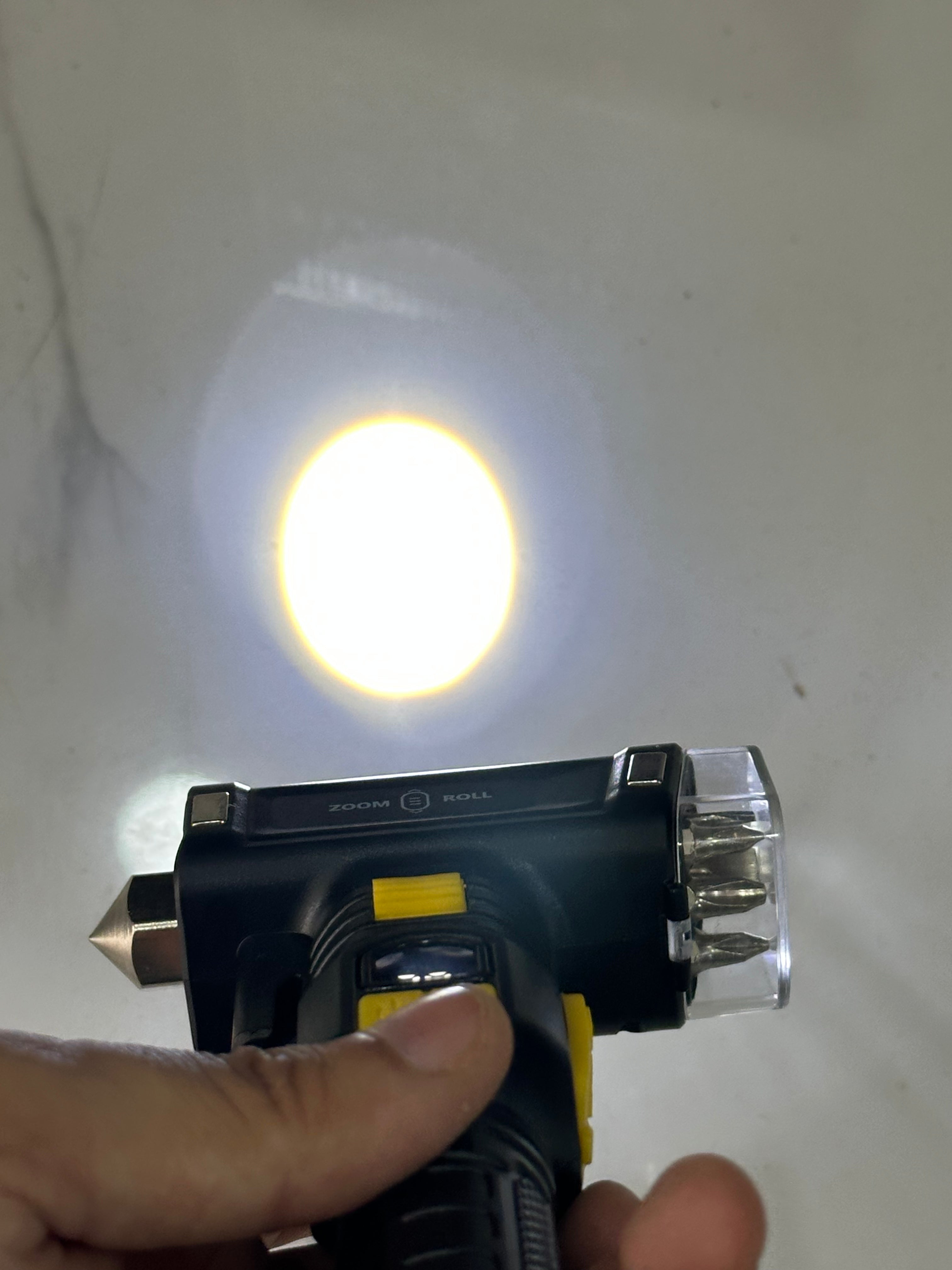 Ultimate 6-in-1 Emergency Flashlight Tool for Car Safety