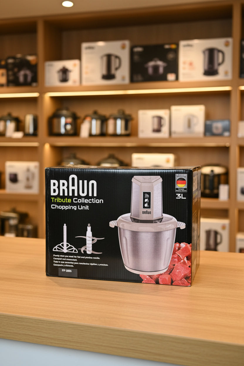 BRAUN Tribute Collection 3L Electric Meat Chopper & Food Processor