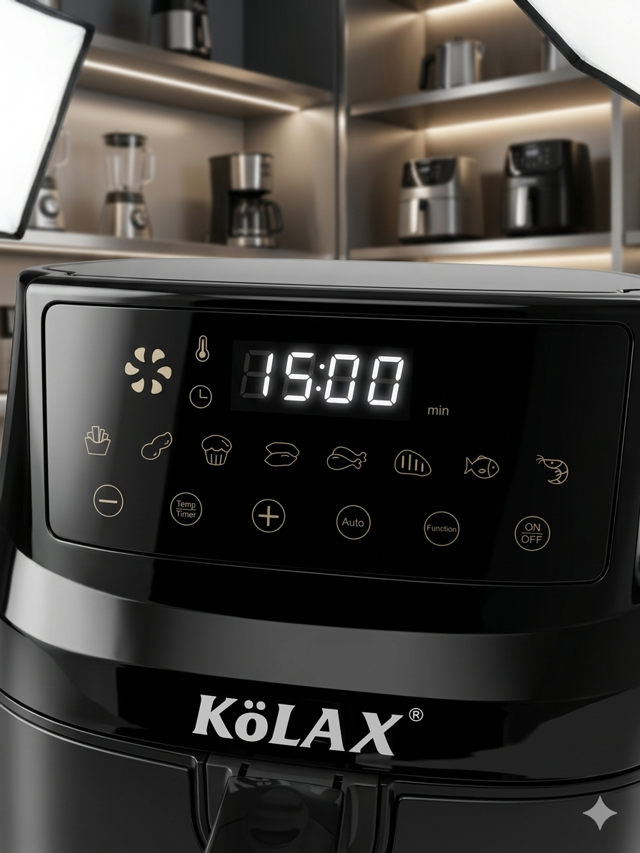 KOLAX 8.5L Digital Air Fryer – Smart Touch Oil Free Fryer