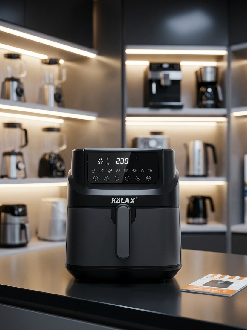 KOLAX 8.5L Digital Air Fryer – Smart Touch Oil Free Fryer