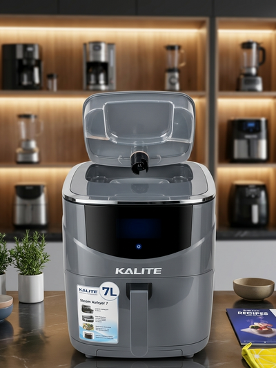 KALITE 7L Steam & Air Fryer – 2-in-1 Digital Touch Air Fryer