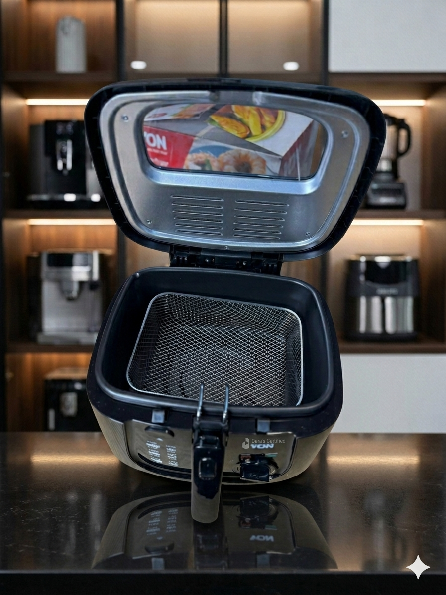VON 2.5L Deep Fryer – 1800W Non-Stick Electric Fryer