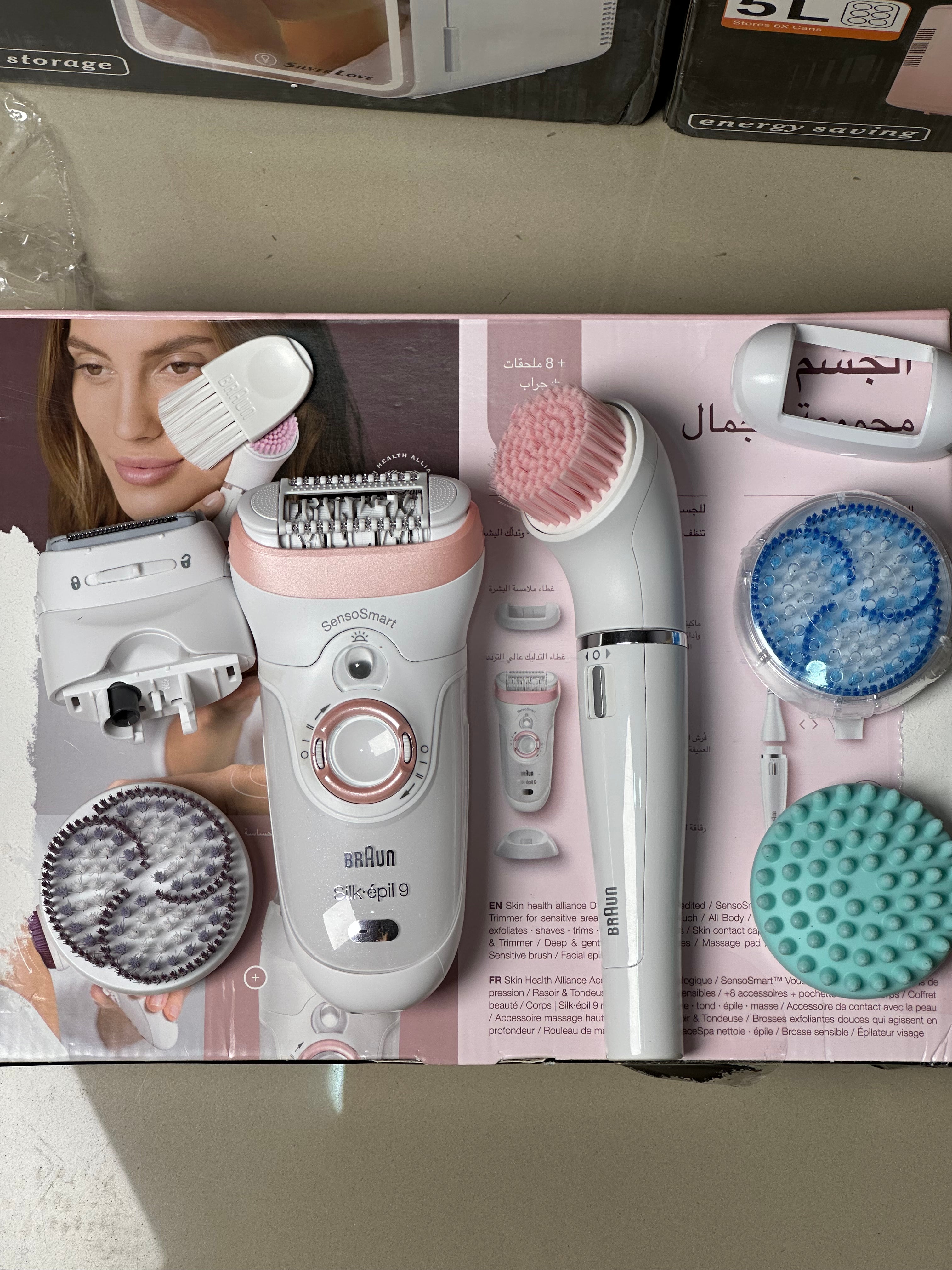 Original Braun Silk-épil 9 Beauty Set | Wet & Dry Epilator Kit