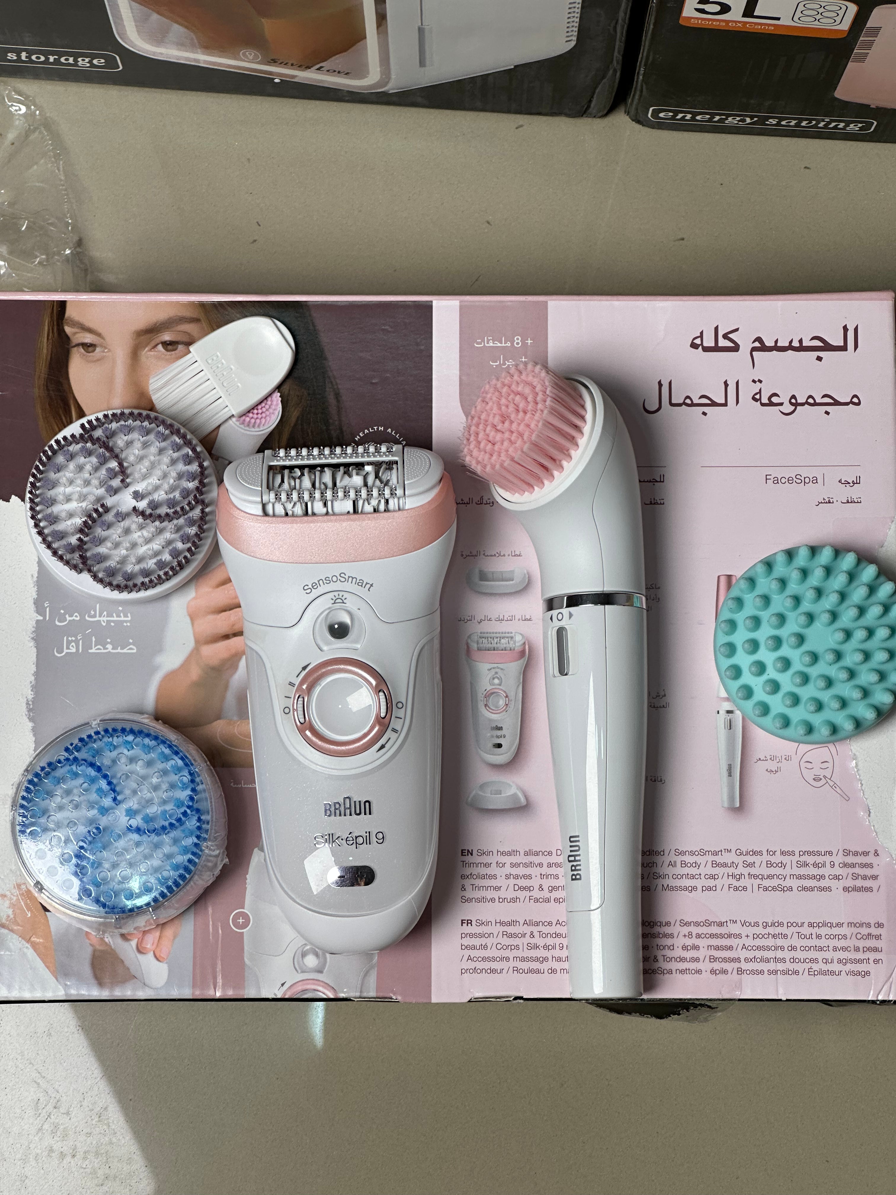 Original Braun Silk-épil 9 Beauty Set | Wet & Dry Epilator Kit