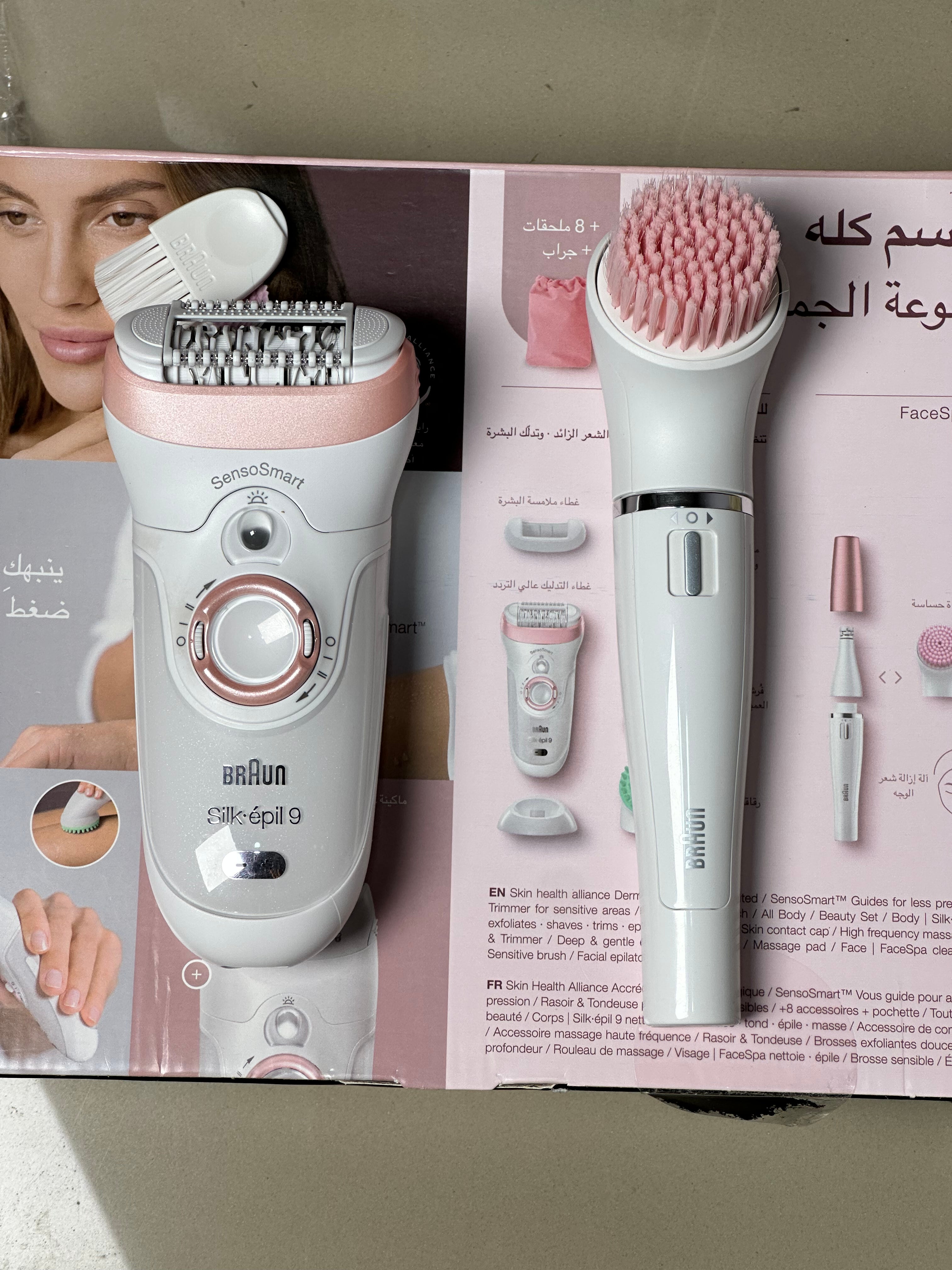 Original Braun Silk-épil 9 Beauty Set | Wet & Dry Epilator Kit