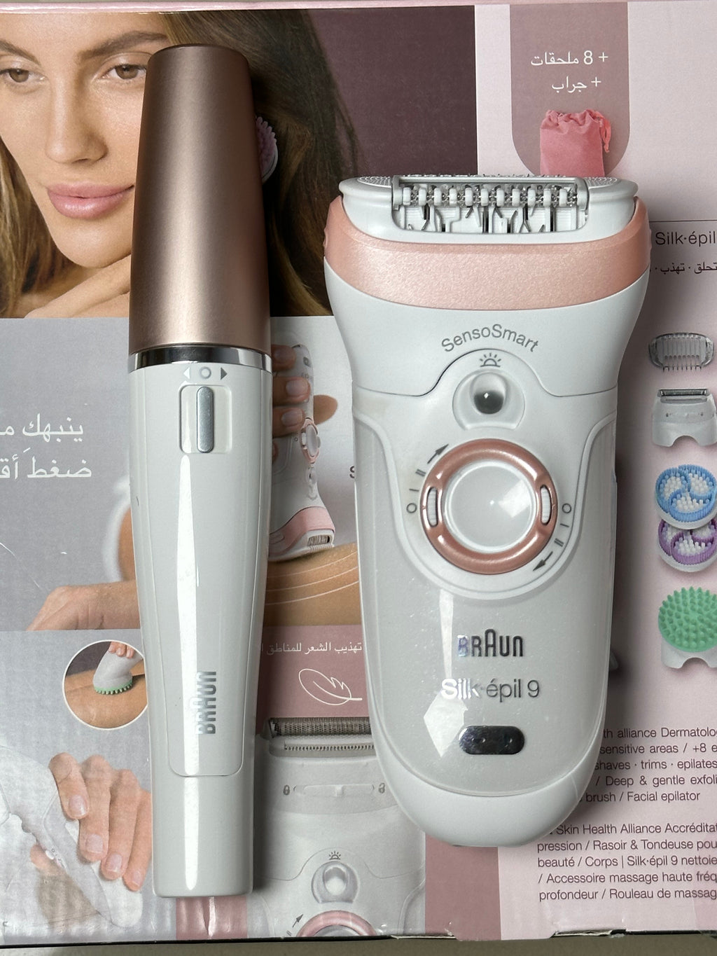 Original Braun Silk-épil 9 Beauty Set | Wet & Dry Epilator Kit