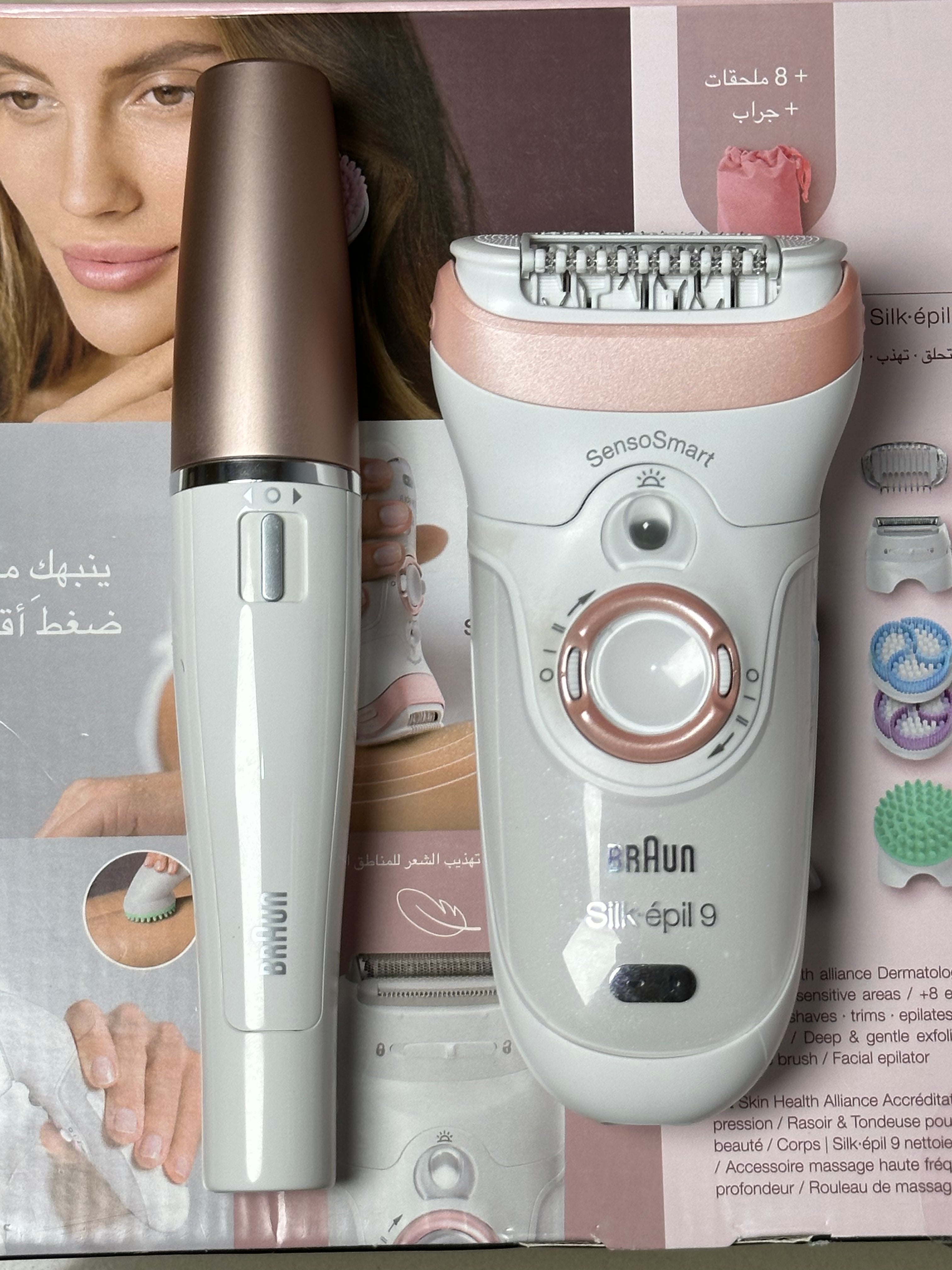 Original Braun Silk-épil 9 Beauty Set | Wet & Dry Epilator Kit
