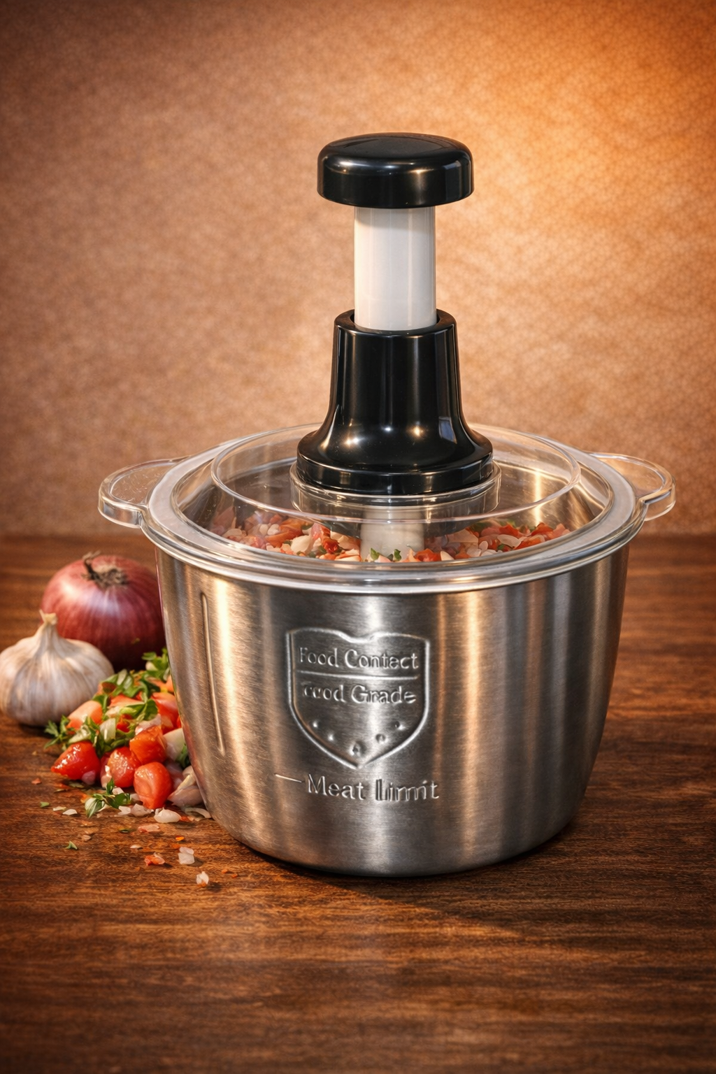 Multifunctional Hand Chopper - Manual Vegetable Cutter & Food Processor