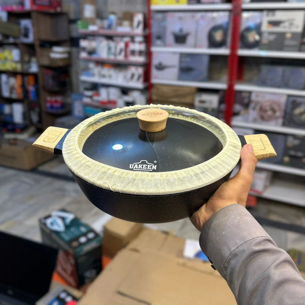 Uakeen Induction Die-Cast Granite Hot Pot VK-1023