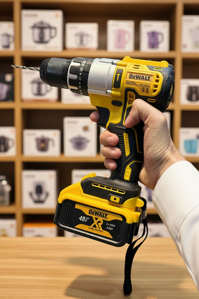DEWALT Drill Set 48V | Cordless Power Drill with Full Accessories