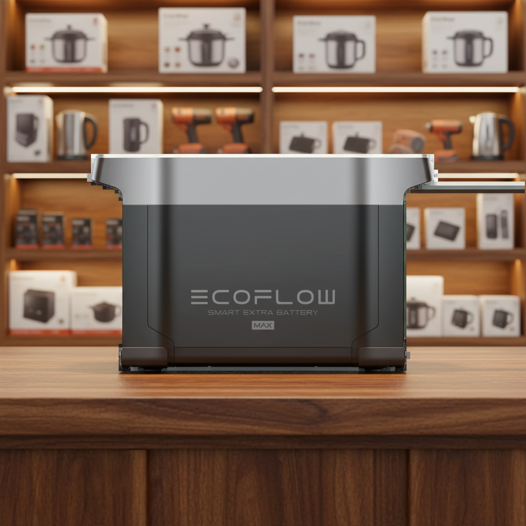 EcoFlow DELTA 2 Max Smart Extra Battery MAX – 2048Wh LFP Expansion Battery