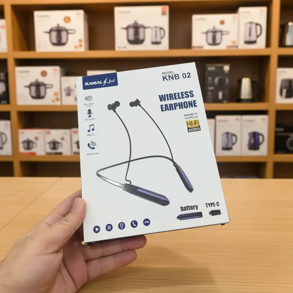 Kamal Wireless Neckband Earphone — KNB Series