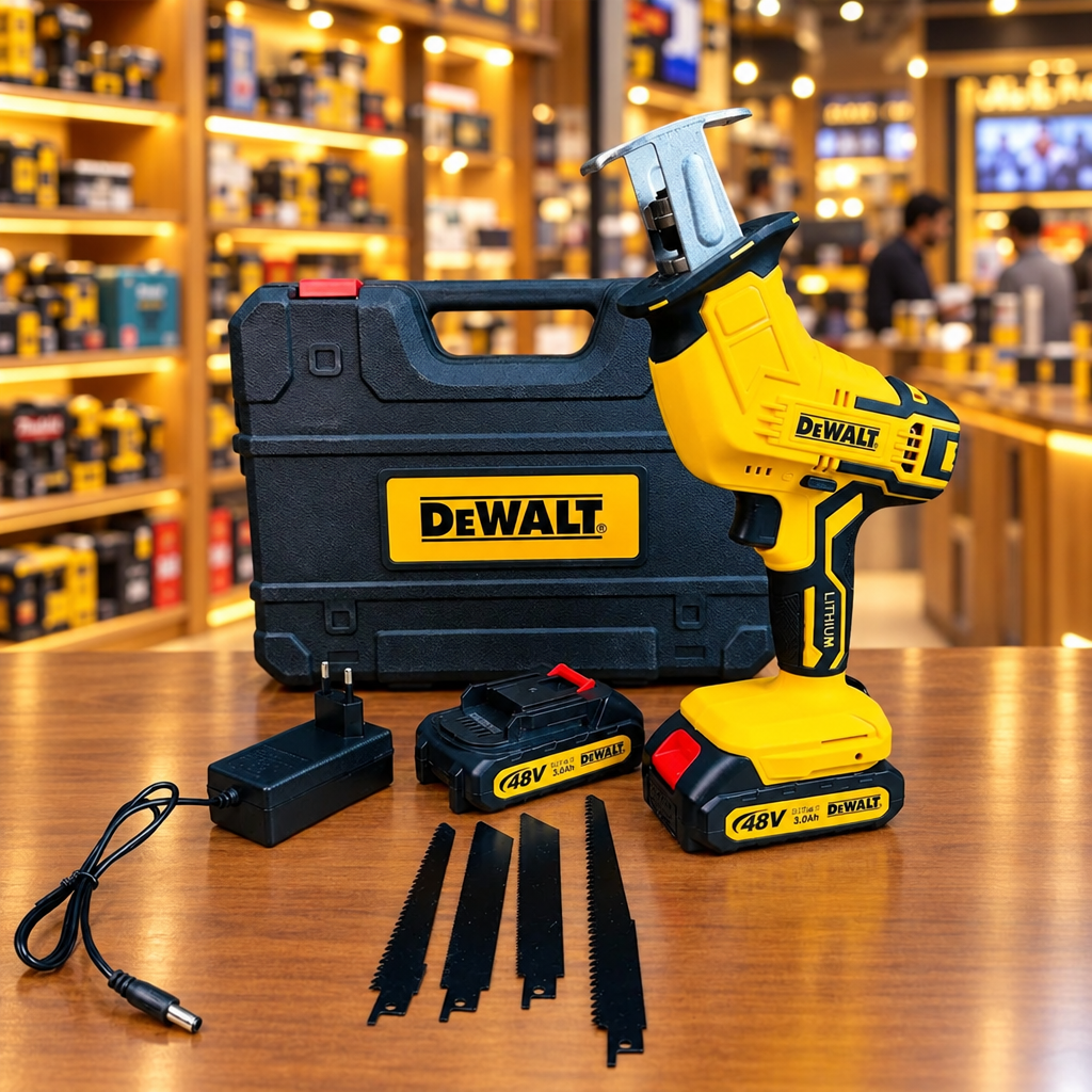 DeWalt Cordless Reciprocating Saw with 2 Batteries