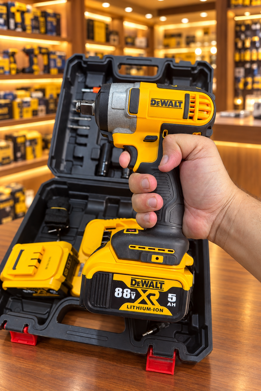 DeWalt Germany 4-in-1 Impact Wrench (88V)