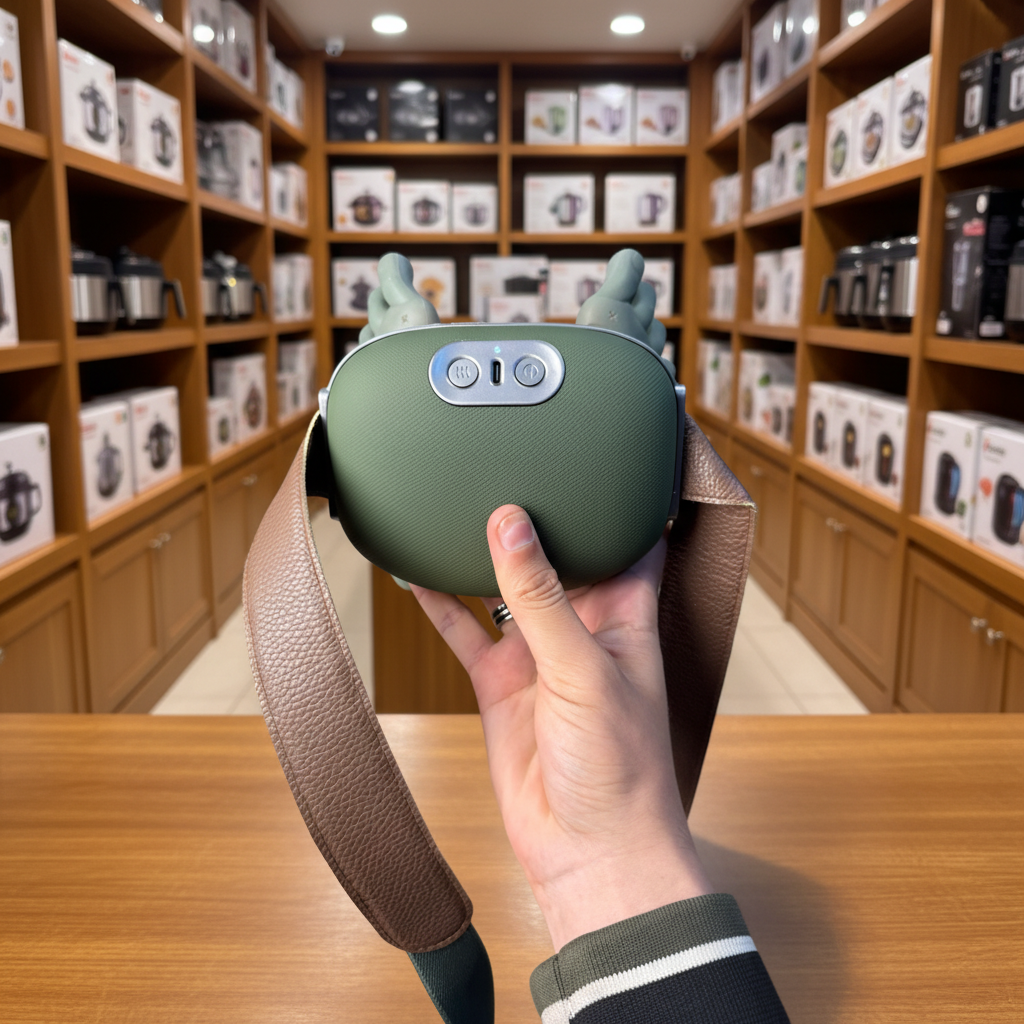 Shoulder and Neck Massager - Product held in hand angle 2 - Showroom
