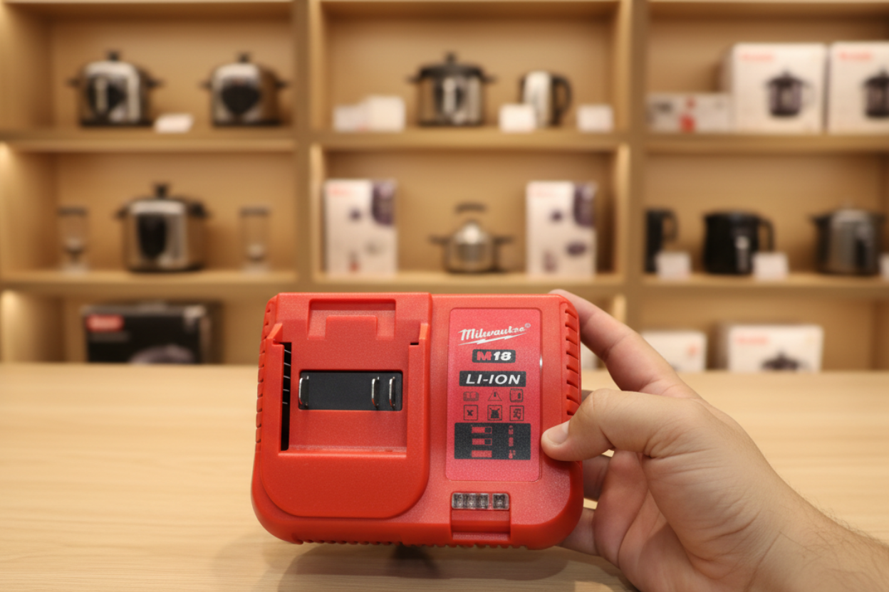 Milwaukee M18 Charger – Premium Showroom