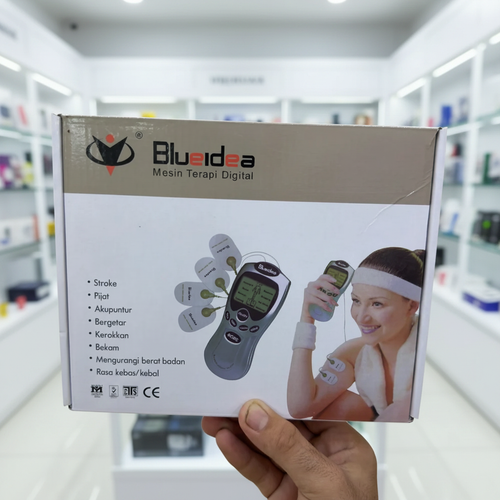 Blueidea Digital Therapy Machine - Retail box front panel - Showroom