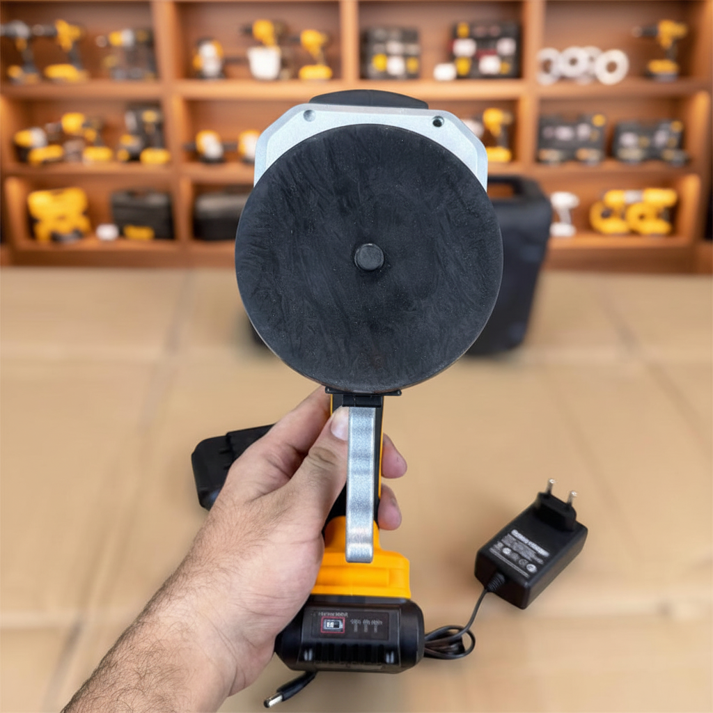 Tile Vibrator - Full tool front angle - Premium Showroom