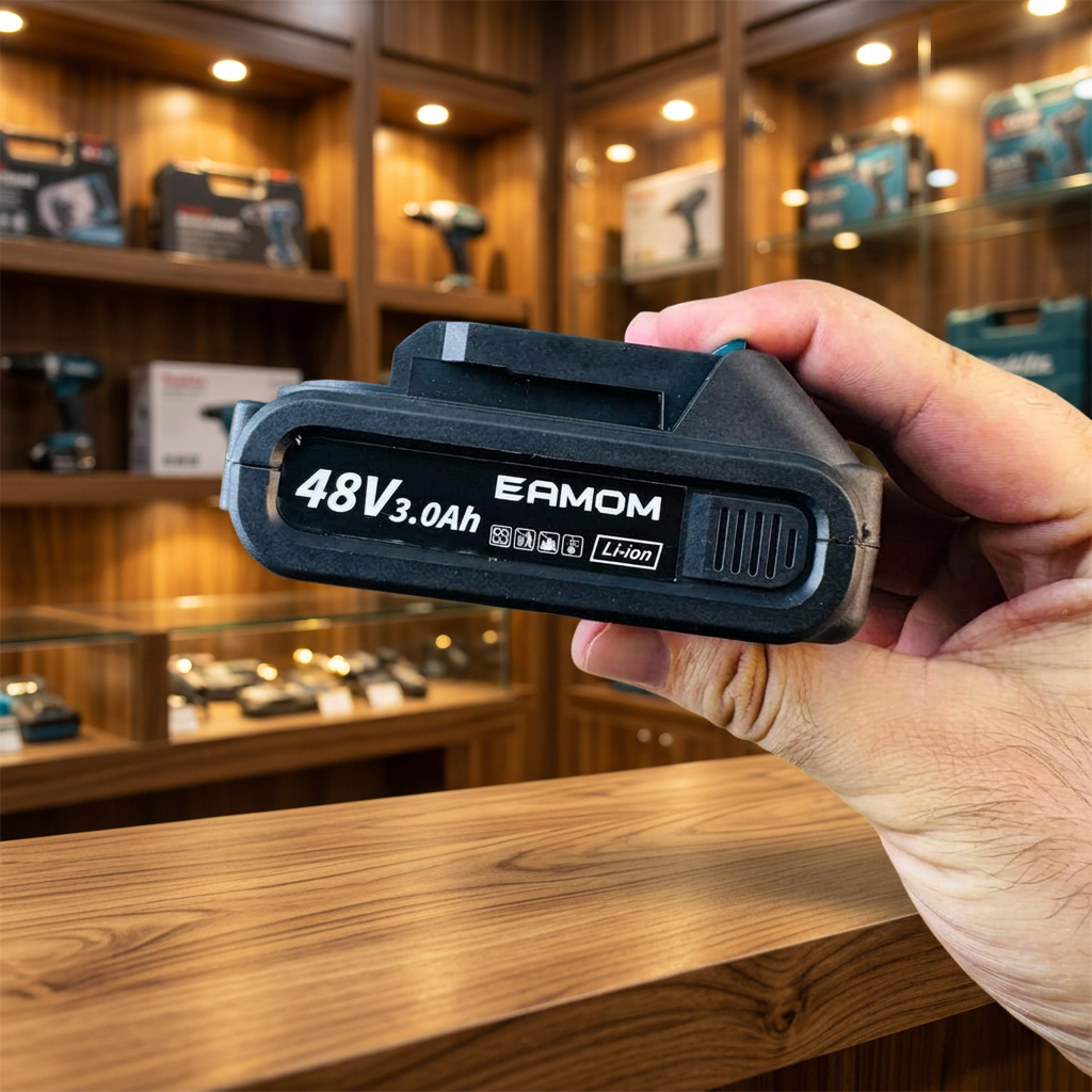 EAMOM battery marked 48V 3.0Ah