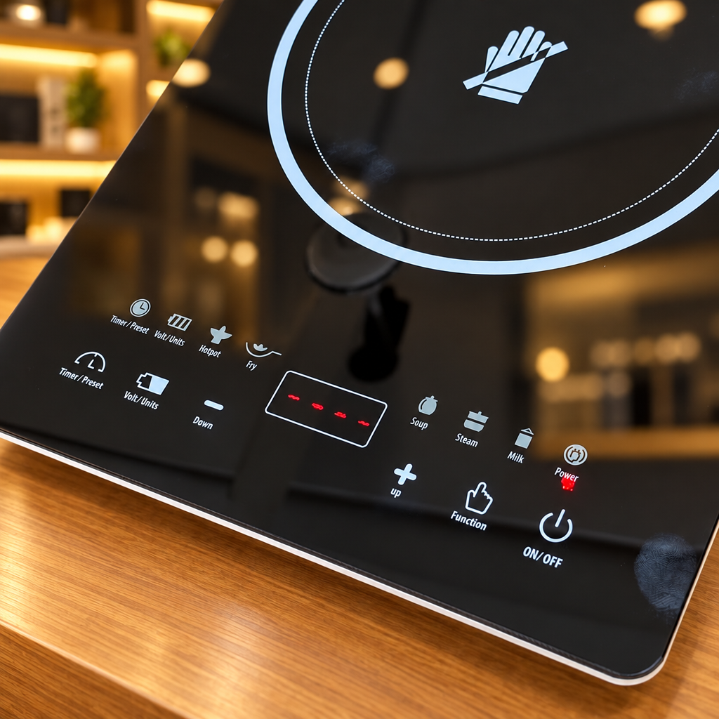 Sonifer Induction Cooker SF-3048 – 1400W Sensor Touch & Timer