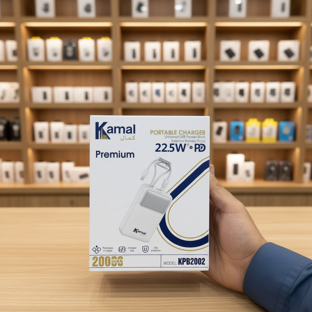Kamal Power Bank KPB2001 - Premium Showroom